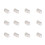 100Pcs CAT6 RJ45 Metal Shielded Connectors Ethernet Shielded Plug Kit 11