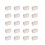 100Pcs CAT6 RJ45 Metal Shielded Connectors Ethernet Shielded Plug Kit 15