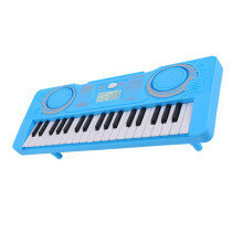 Tastiera Elettronica Portatile da 37 Tasti per Bambini - Blu, Giocattolo Musicale Educativo