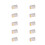 100Pcs CAT6 RJ45 Metal Shielded Connectors Ethernet Shielded Plug Kit 5