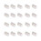 100Pcs CAT6 RJ45 Metal Shielded Connectors Ethernet Shielded Plug Kit 7