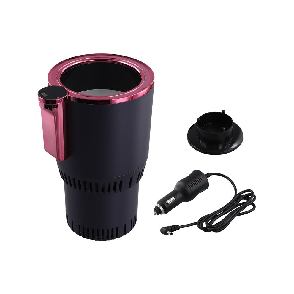 12V Car 2 In 1 Heating Cooling Cup Warmer Cooler Cup Cup Holder Digital Display Temperature Drinks Holders 4711417798959