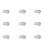 100Pcs CAT6 RJ45 Metal Shielded Connectors Ethernet Shielded Plug Kit 8