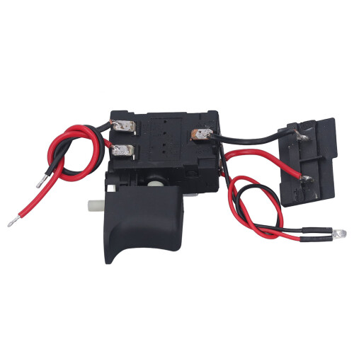 7.2-24VDC Drill Switch Replacement with Speed Control & Light for 12V 1