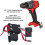 7.2-24VDC Drill Switch Replacement with Speed Control & Light for 12V 5