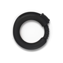 (Black) Adjustable Cock White Or Black Silicone Penis Rings Delay Ejaculation Men