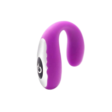 (Purple) Mini Oral Vibrator For Women Type Blow Job Clitoris Stimulation Wearable