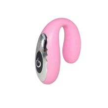 (Pink) Mini Oral Vibrator For Women Type Blow Job Clitoris Stimulation Wearable