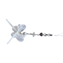 Bowknot Pendant Phone Chain Butterfly Charm-Transparent