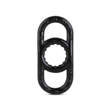 (Black) Stretchy Silicone Penis Cock And Balls Ring Erection Enhancer S Men