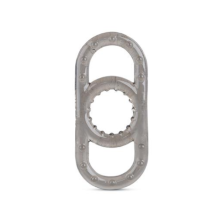 (Grey) Stretchy Silicone Penis Cock And Balls Ring Erection Enhancer S Men