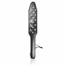 Bdsm Black Synthetic Leather Spanking Paddle Sex Slave Whip Kink Fetish Toy