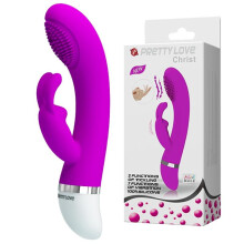 (Purple-Standard, 1) Pretty Love Rabbit Vibrator G Spot Clitoral Stimulator Sex Toy Women