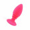(Pink) Trainer Silicone Butt Black Purple Pink Anal Plug 1