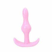 (Pink, 8.5cm) Silicone Black Pink Purple Dildo Butt Plug Set Bdsm Anal Training Fetish