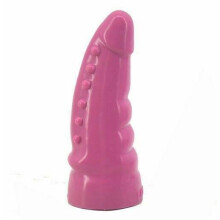 (Pink) 21.8Cm8.6Inch Silicone Butt Plug Big Sex Toy 7.8Cm Thick Faak Dildo Anal