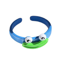 Adjustable Open Rings Eye Catching Ugly Doll Finger-ugly baby 7