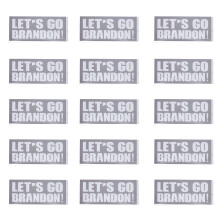 Politisches Statement, FJB-Autoaufkleber, „Let's Go Brandon“-Aufkleber fürs Auto, Anti-Biden-Aufkleber, Brillanter Lösungsmitteltintendruck,