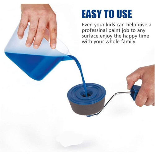 Affordable Multi-Function Paint Roller Kit, Professional Results with Dense Filaments and Nap for Home Improvement 1
