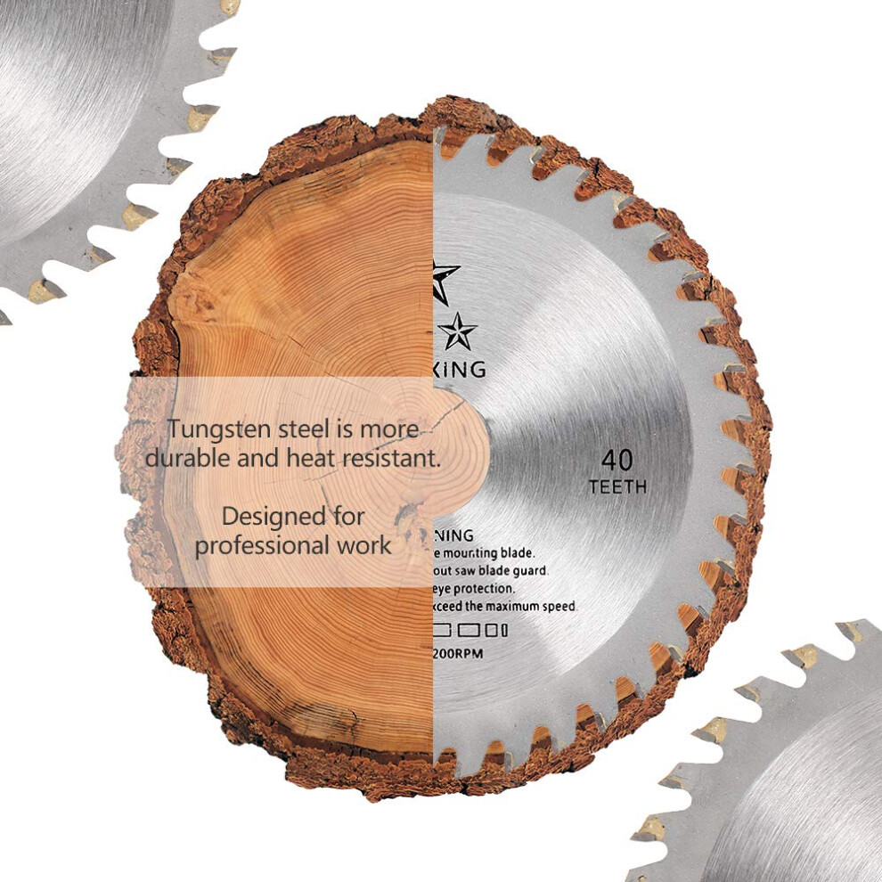 Precision Circular Saw Blade, Carbide Tipped Slitting Saw For Smooth Wood Cutting, Durable Material Ensures Longevity For General Purpose Cuts 9169997061966