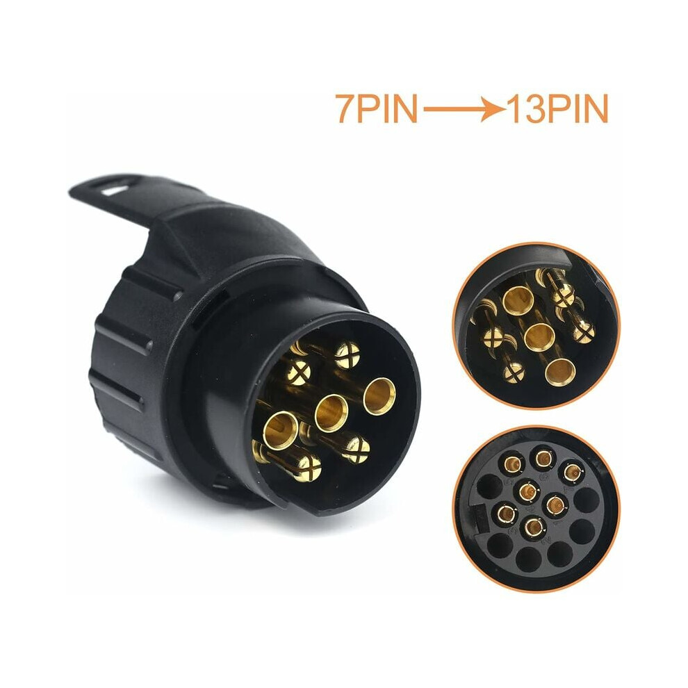 Electric Trailer Plug For European Standards, Easy To Install Waterproof Rust-Proof Wiring Connector For Trailers 9128293817448