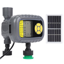 Garden Hose Timer with Digital Irrigation System, Programmable Water Timer Stainless Steel Filter Multi Channel Automatic Sprinkler Control Outdoor La
