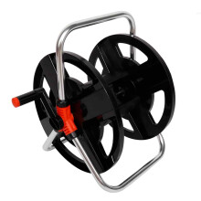 Portable Garden Hose Reel With Abs Construction, Efficient Water Pipe Organizer That Stores 1/2in 20m Hoses For Hassle-Free Gardening