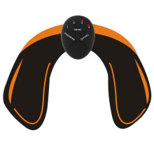 Ems Muscle Stimulator Trainer Smart Fitness Hip Black Massagers