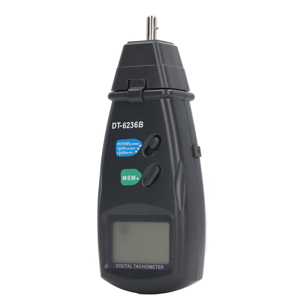 Lcd Contact Rpm Tachometer Photoelectric Non-Contact Motor Measuring Tool 3591375911536