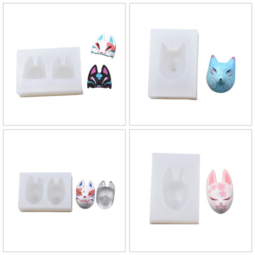 Unique Lowrie Shaped Mask  Accessories Resin Silicone Mold-C 2