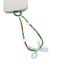 Mode kralen strik hangende hanger telefoonriem Y2K stijl tas