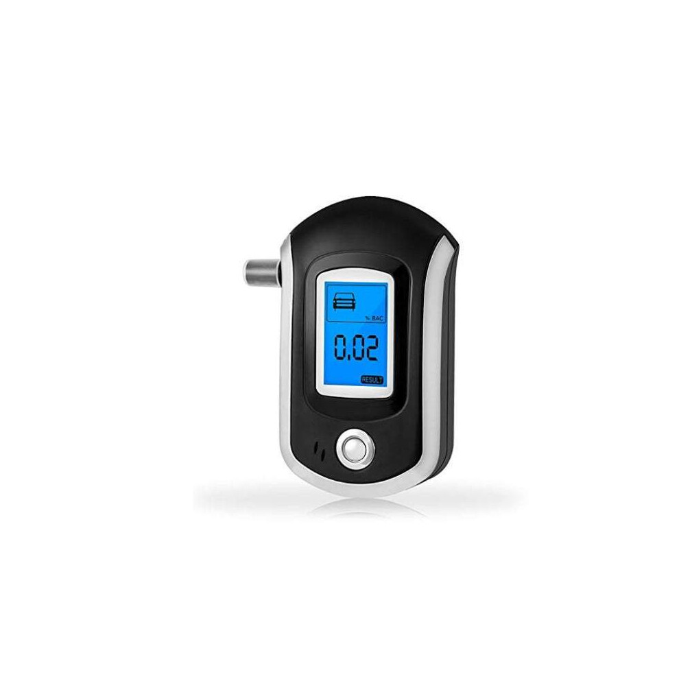Breathalysers Portable Mini Breath Alcohol Tester Digital Battery Power Detector With Lcd Display 616908295723