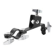 Multi-Functional Metal Cymbal Stand Clamp Extension for Percussion Drums