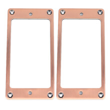 Metallkonstruktion för gitarrpickupram, humbuckerring för elgitarr, kompatibel med LP SG-modeller, robust monteringsring med skruvar för