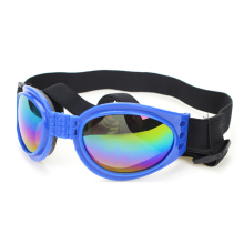 (Blue) Super Cute Foldable Waterproof Goggles Uv Protection Dogs Sunglasses