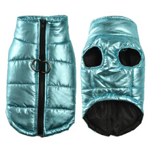 (Blue, 5XL) Shimmery Waterproof Dog Vest Pet Clothing