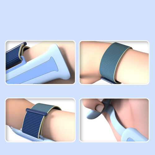 Kids Writing Posture Trainer, Adjustable, Ergonomic, Blue, 60g 1