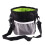 (Black) Portable Dog Snack Bag Pet Training Accessories 1