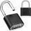 Weatherproof High Security Padlock, Anti-Rust Zinc Alloy 4 Digit Code Resettable Combination Lock, Heavy Duty for Multiple Applications Including 2