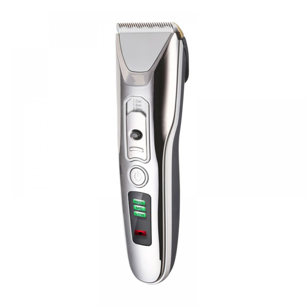 High Carbon Professional Hair Trimmer, Rechargeable Battery Cell Ensures Reliable Power, Waterproof Design Allows for Wet or Dry Shaving