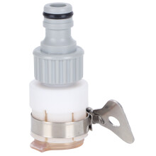 Adaptateur de robinet polyvalent pour robinet de jardin extérieur, connecteur universel assurant une étanchéité parfaite pour l'arrosage du