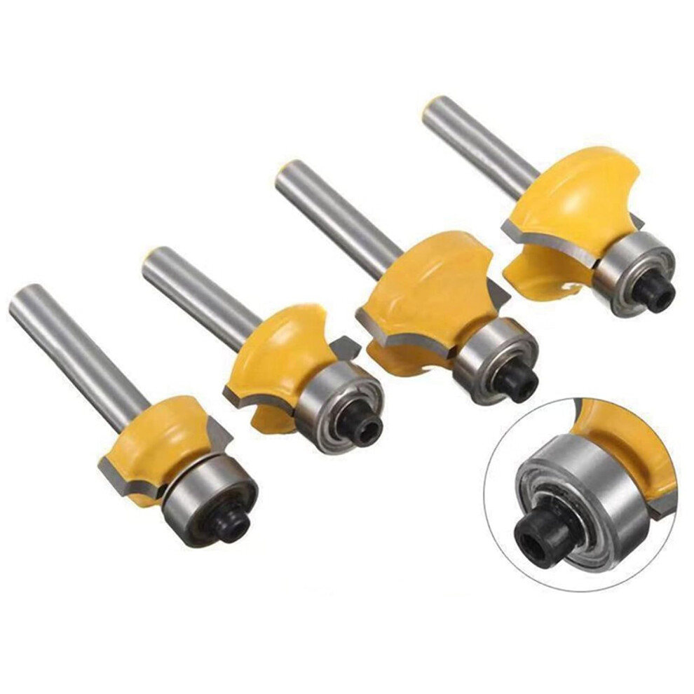 Precision Woodworking Toolset, Industrial Grade Carbide Cutters, High-Quality Carbon Steel, Smooth Rounded Edges, Easy To Use For Cnc And Manual 9169997994493