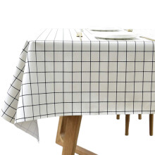 Tafelkleed, gemakkelijk af te vegen, hoogwaardig, waterdicht en duurzaam materiaal voor diverse toepassingen zoals keuken, eetkamer, tuin en