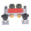Adjustable Aluminum Table Saw Roller with Dual Bearings for Precise Feeding 1