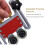 Adjustable Aluminum Table Saw Roller with Dual Bearings for Precise Feeding 6