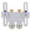 Adjustable Aluminum Table Saw Roller with Dual Bearings for Precise Feeding 9