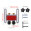 Adjustable Aluminum Table Saw Roller with Dual Bearings for Precise Feeding 2