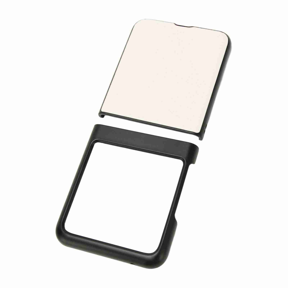 Flip Phone Case For Motorola Razr 40 Ultra, Anti-Scratch, Shockproof, Slim & Black/White 9491369354995