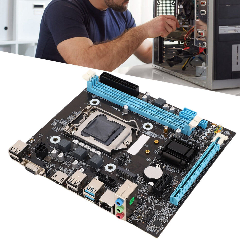 H81 Gaming Motherboard 16Gb Ddr3 M.2 Nvme Pcie Micro Atx 7901375930318