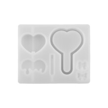 Niedliche Lutscher-Treibsandformen, Epoxidharz-Gussform,-Liebe 1